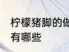 柠檬猪脚的做法大全 柠檬猪脚的做法有哪些