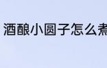 酒酿小圆子怎么煮 酒酿小圆子如何煮