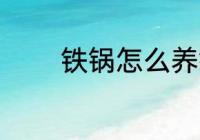 铁锅怎么养锅 铁锅如何养锅